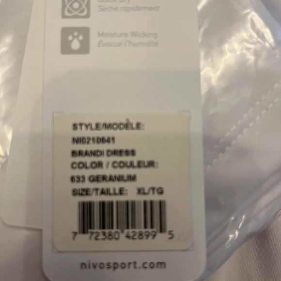 Golf dress with bike shorts (NIVO) - Picture 8 of 9